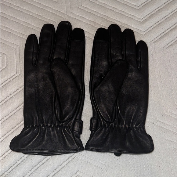 ROYCE Touchscreen Leather Mens Gloves with 100% Cashmere Lining. Size L. - Picture 2 of 9